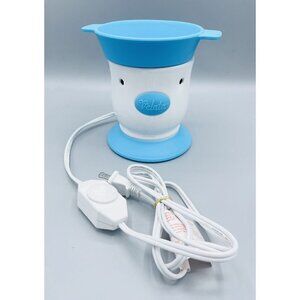 VELATA Fun Fondue Warmer Scentsy Blue Razz 1 Fork Chocolate Melting Pot